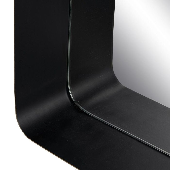 Espejo de pared Negro Dorado 40 x 12 x 60 cm