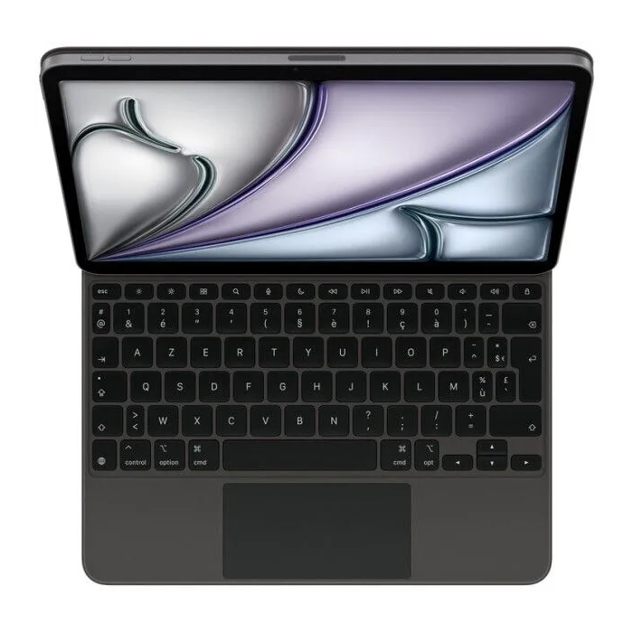 APPLE - Magic Keyboard - iPad Air de 11 pulgadas (M3) - Francés - Negro 1