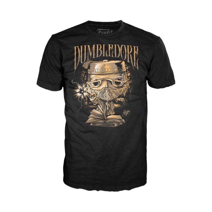 Funko 76924 Pop & Tee Dumbledore Harry Potter: Set Figura Coleccionable y Camiseta Talla L 3