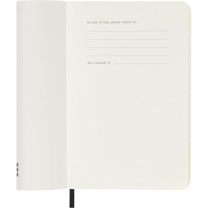 Agenda 2026 Tapa Blanda 12 Meses Semanal P (9 X 14 Cm) Negra Moleskine Dsb12Wn2Y26 1
