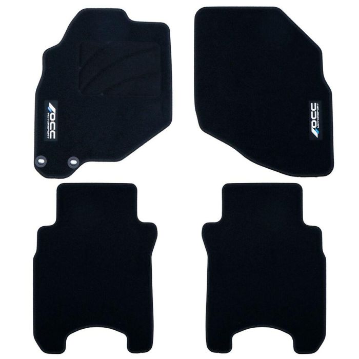 Set de Alfombrillas para Coche OCC Motorsport OCCHN0022LOG 5 Piezas 8 Set de Alfombrillas para Coche OCC Motorsport OCCHN0022LOG 5 Piezas 8