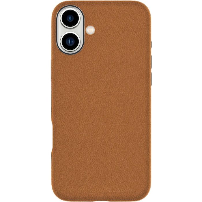eSTUFF iPhone 16 INFINITE VENICE Magnetic Leather Cover - Brown - 86% recycled plastic eSTUFF iPhone 16 INFINITE VENICE Magnetic Leather Cover - Brown - 86% recycled plastic