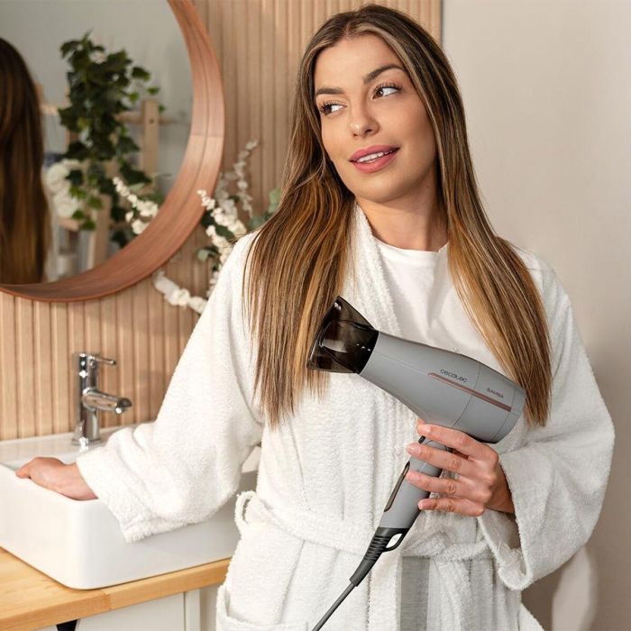 Secador de Pelo Cecotec IoniCare Power&Go Heaven 2000 W Gris 4