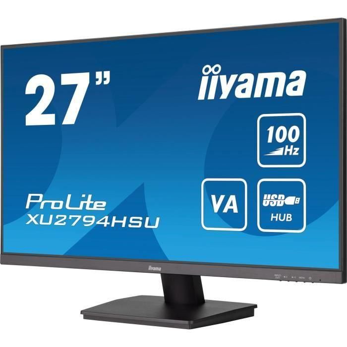 Pantalla de PC - IIYAMA - XU2794HSU-B6 - 27 VA FHD 1920 x 1080 - 1ms - 100Hz - HDMI DP - Pie regulable en altura 2 Pantalla de PC - IIYAMA - XU2794HSU-B6 - 27 VA FHD 1920 x 1080 - 1ms - 100Hz - HDMI DP - Pie regulable en altura 2