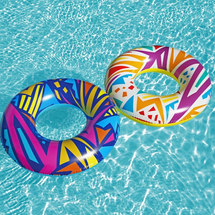 Bestway Flotador Hinchable Decorado con Asas Color Surtido D107 cm +12 Años Playa y Piscina 36228 1 Bestway Flotador Hinchable Decorado con Asas Color Surtido D107 cm +12 Años Playa y Piscina 36228 1
