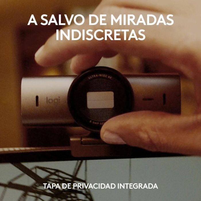 Logitech Brio 705 Cámara Web 4K Master Series Grafito, 3840 x 2160, 30 fps, Zoom 4x, Tapa de Privacidad, USB-C 960-001559 5 Logitech Brio 705 Cámara Web 4K Master Series Grafito, 3840 x 2160, 30 fps, Zoom 4x, Tapa de Privacidad, USB-C 960-001559 5
