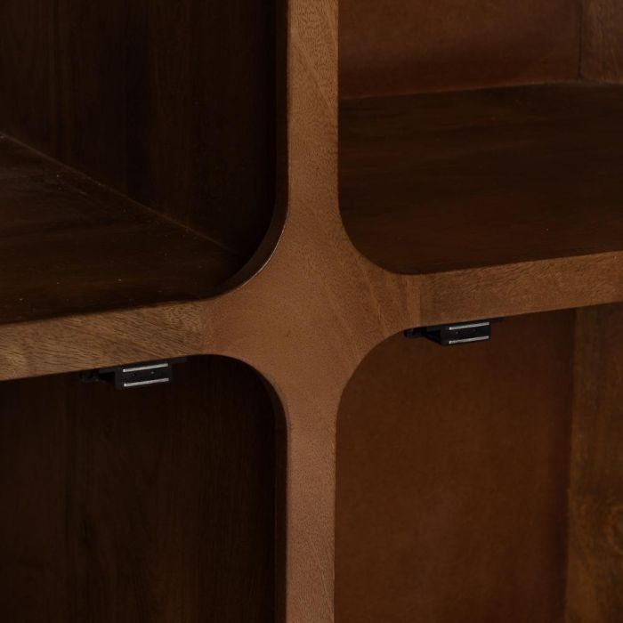 Armario Marrón Madera de Mango Salón 104 X 45 X 110 cm