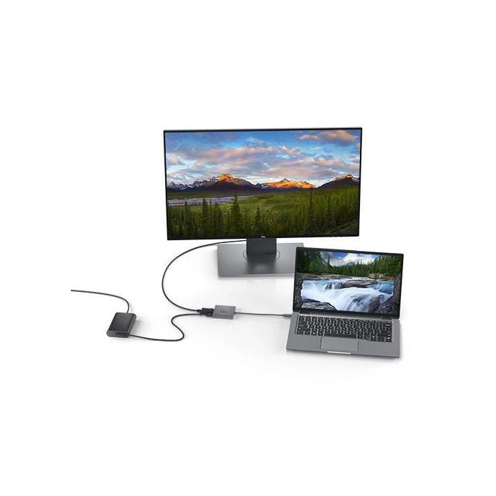 Dell Adaptador USB-C a HDMI/DP con Paso de Corriente 7