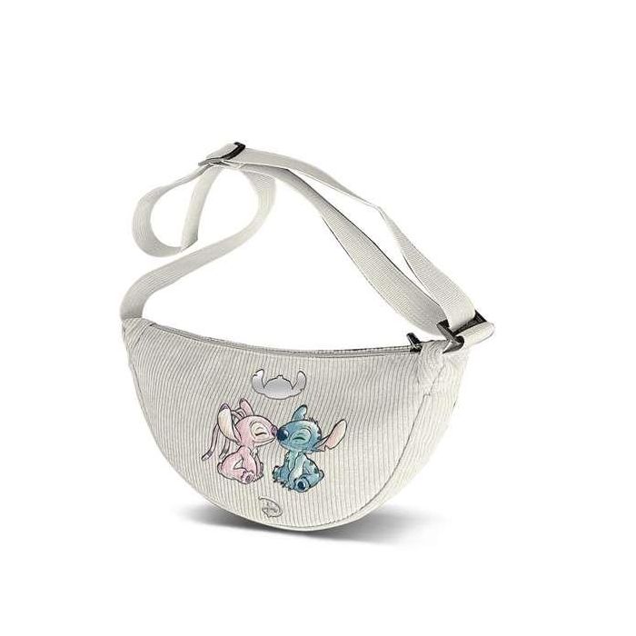 Karactermania Bolso de Hombro Oval Lilo y Stitch Roy Tender - Bolso Infantil 28x7x22 cm