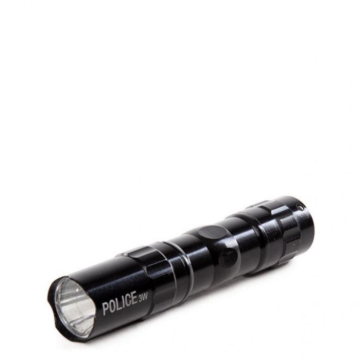 Linterna LED Mini Sumergible 3W Negra - Requiere 1 Pila AA