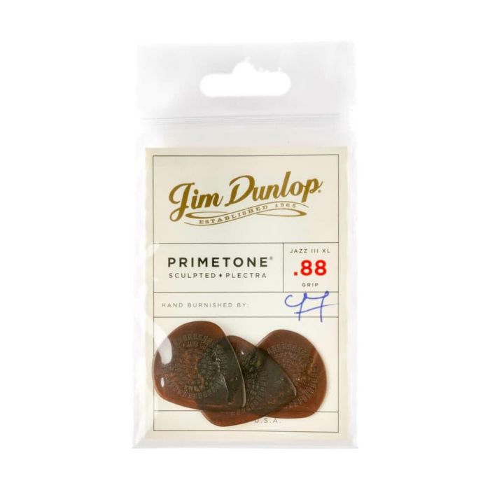 Pack 3 Púas Primetone® Sculpted Plectra Jazz Iii Xl - 0,88 Mm 4 Pack 3 Púas Primetone® Sculpted Plectra Jazz Iii Xl - 0,88 Mm 4