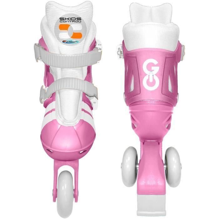 Stamp STA3496271873011 Patines en línea Skids Control 2 en 1, 3 Ruedas, Talla 27-30, Rosa 2 Stamp STA3496271873011 Patines en línea Skids Control 2 en 1, 3 Ruedas, Talla 27-30, Rosa 2