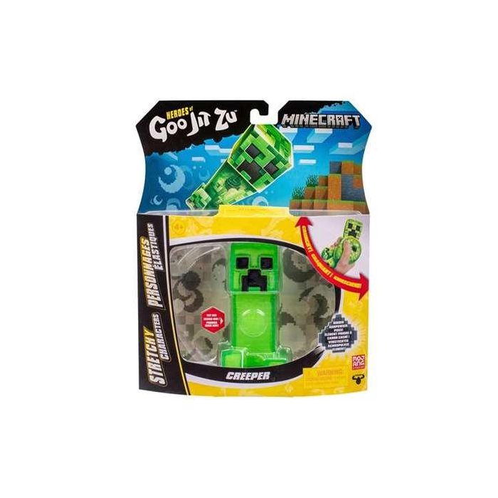 Figura estirable minecraft goo jit zu 19,5c24,5x6 cm - modelos surtidos 2
