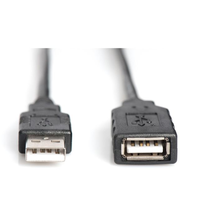 DIGITUS USB 2.0 Verlängerungskabel Typ A -A St/Bu 15m sw 1