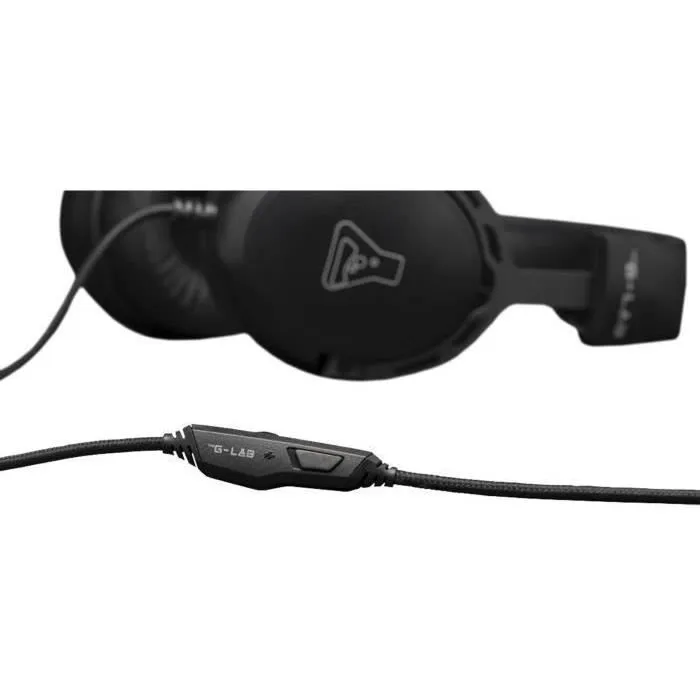 The G-Lab THE3760162050615 Auriculares Gaming con Cable KORP TITANIUM Micrófono PC/PS4/Xbox One Negro 4