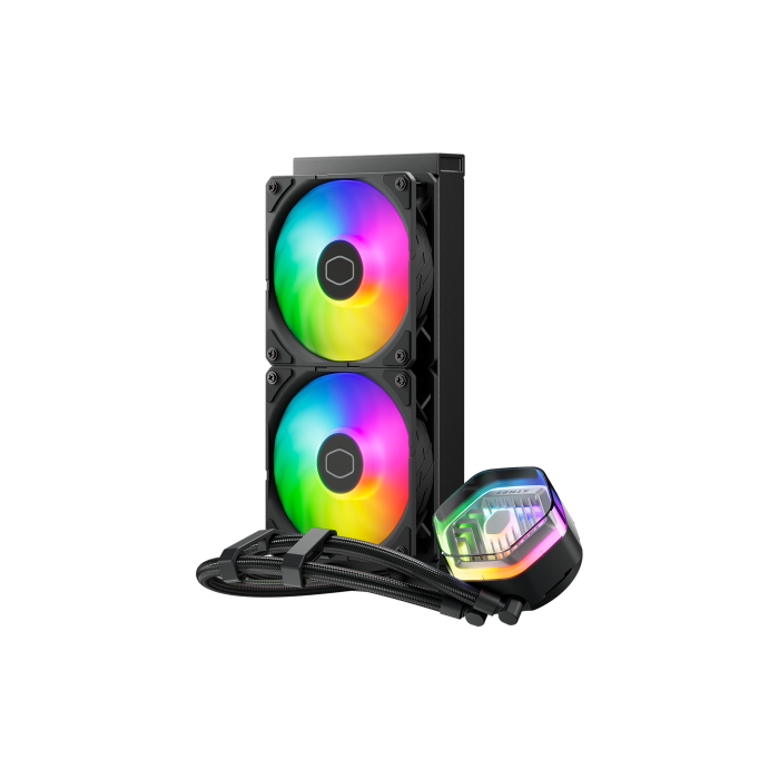 Cooler Master MasterLiquid 240 ATMOS Procesador Kit de refrigeración líquida 12 cm Negro 1 Cooler Master MasterLiquid 240 ATMOS Procesador Kit de refrigeración líquida 12 cm Negro 1