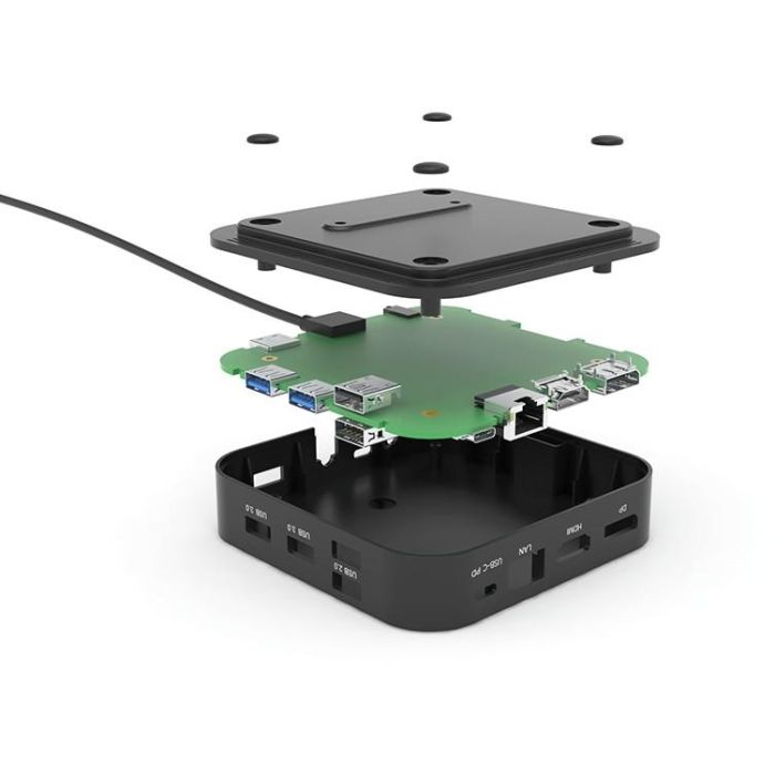 I-Tec Docking Station USB-C HDMI DisplayPort PD100W 12
