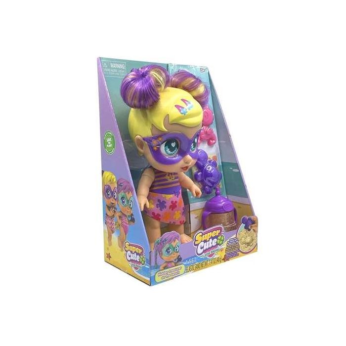 Muñeca bebé super cute sofi mision playa 26 cm 1 Muñeca bebé super cute sofi mision playa 26 cm 1