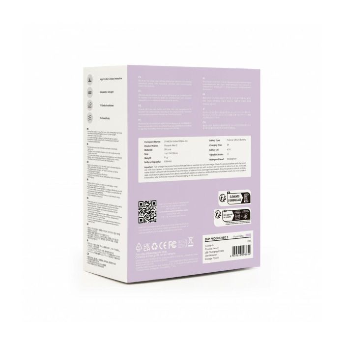 Bala Vibradora Svakom Lila 4