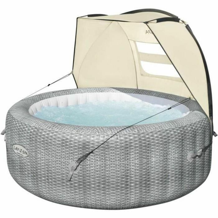 Bestway Toldo inflable para spa Lay-Z-Spa, Accesorio Impermeable con UPF 30+ 0 Bestway Toldo inflable para spa Lay-Z-Spa, Accesorio Impermeable con UPF 30+ 0