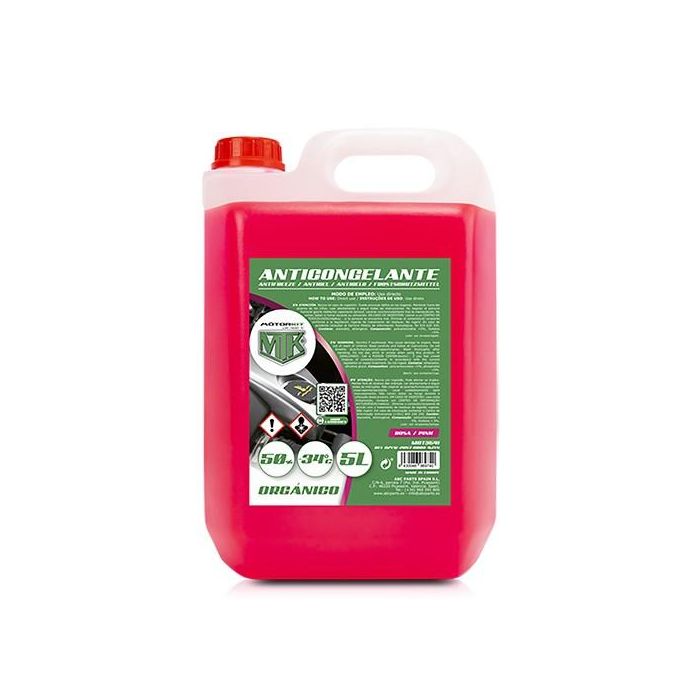 Anticongelante Motorkit 50% Rosa (5 L) 3 Anticongelante Motorkit 50% Rosa (5 L) 3