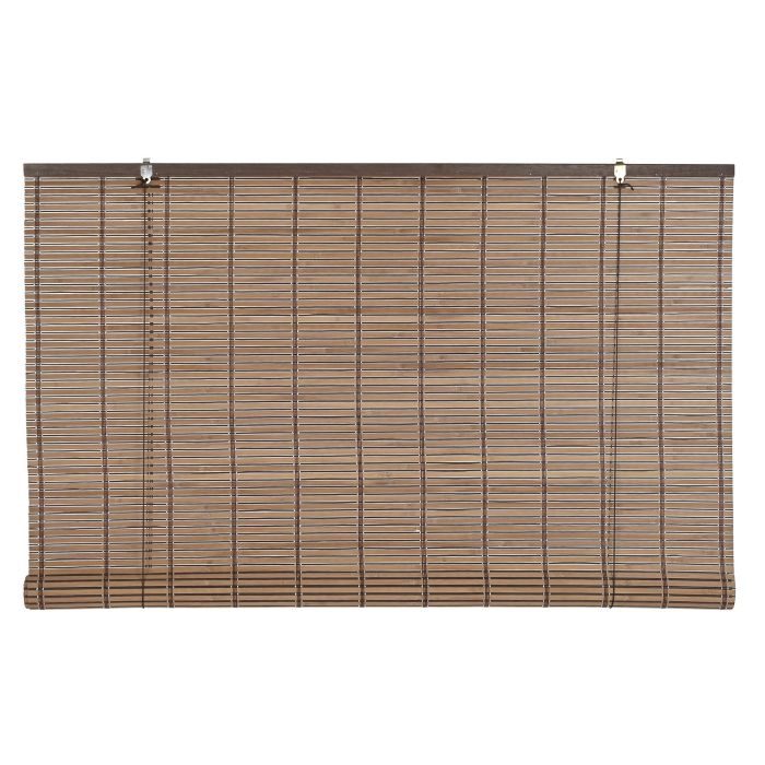 Estor Tropical DKD Home Decor Marron Oscuro 2 x 175 x 120 cm