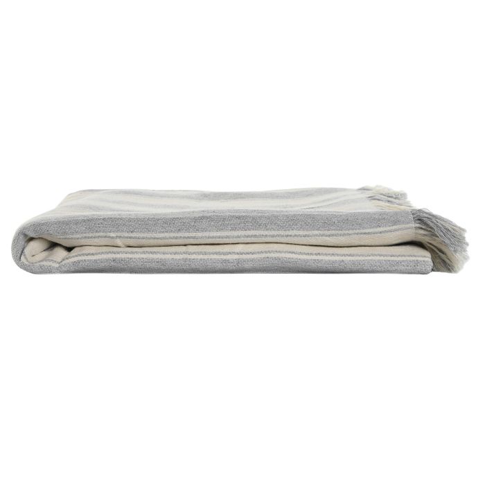 Manta Home ESPRIT Gris 150 x 250 cm 2