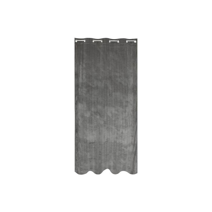 Cortina Urban DKD Home Decor Gris Claro 260 x 140 cm (2 Unidades) 4