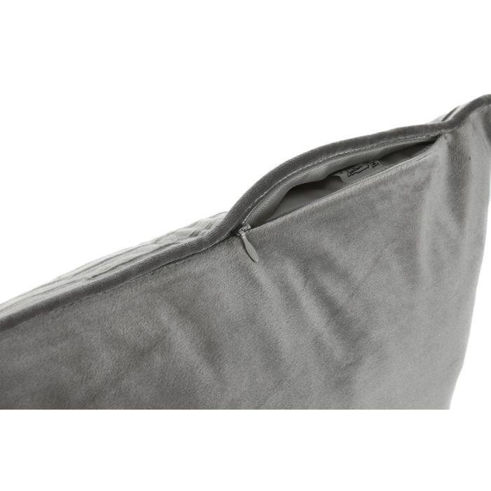 Cojin Urban DKD Home Decor Gris Claro 30 x 50 cm (2 Unidades) 2