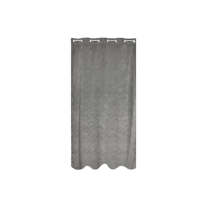 Cortina Urban DKD Home Decor Gris Claro 260 x 140 cm (2 Unidades) 4