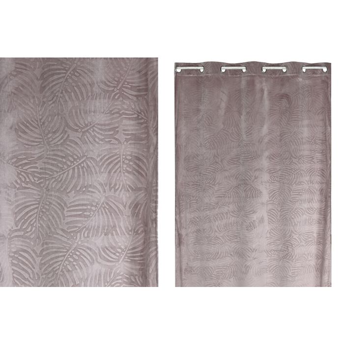 Cortina Urban DKD Home Decor Rosa Palo 260 x 140 cm