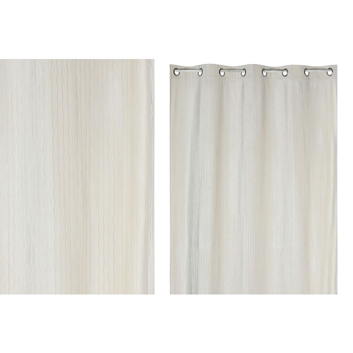 Cortina Urban DKD Home Decor Crudo 260 x 140 cm