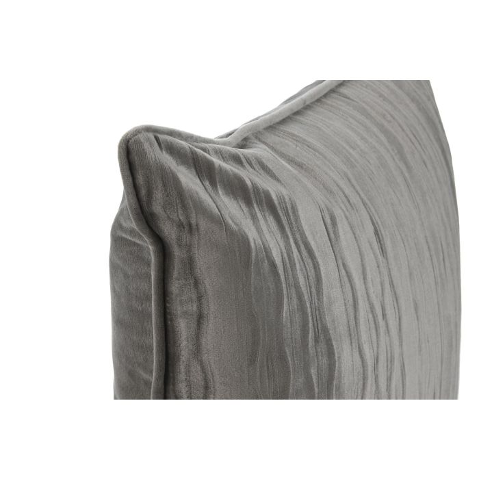 Cojin Urban DKD Home Decor Gris Claro 45 x 45 cm (2 Unidades) 1