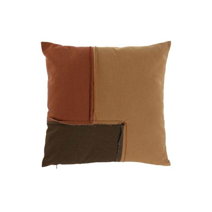 Cojin Boho DKD Home Decor Mostaza Marron 45 x 45 cm