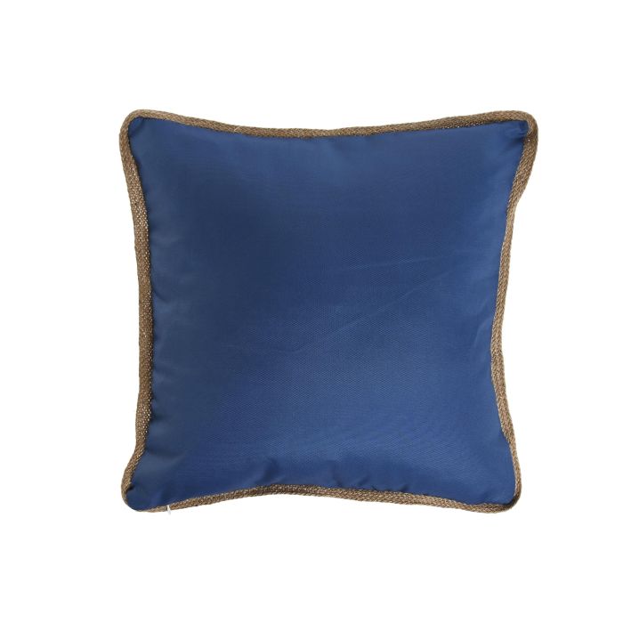 Cojin Terraza Y Jardin DKD Home Decor Azul Blanco 45 x 45 cm 3