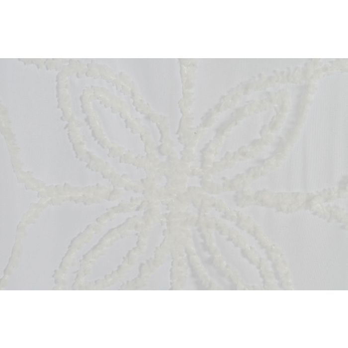 Cortina Boho DKD Home Decor Blanco 260 x 140 cm 2