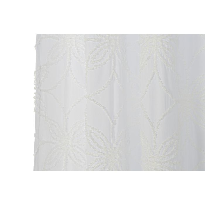 Cortina Boho DKD Home Decor Blanco 260 x 140 cm 5