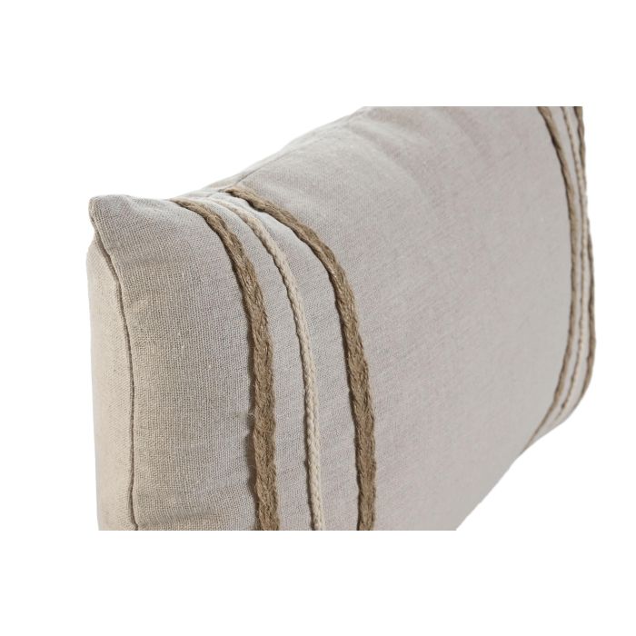 Cojin Boho DKD Home Decor Beige 30 x 50 cm (2 Unidades) 1