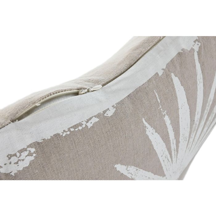 Cojin Boho DKD Home Decor Beige Blanco 45 x 45 cm (2 Unidades) 3