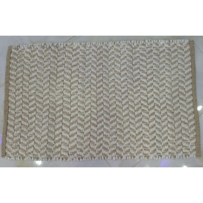 Alfombra Balines DKD Home Decor Natural Blanco 1 x 180 x 120 cm