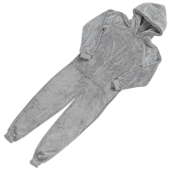 Mono Sherpa Gris Adulto Home Deco Factory 3