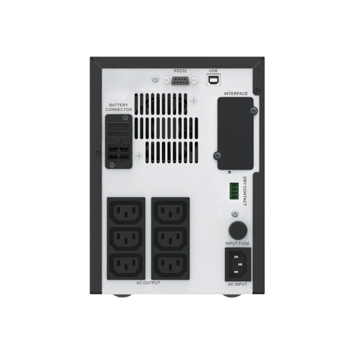 APC Easy UPS SMV sistema de alimentación ininterrumpida (UPS) Línea interactiva 1 kVA 700 W 6 salidas AC 1 APC Easy UPS SMV sistema de alimentación ininterrumpida (UPS) Línea interactiva 1 kVA 700 W 6 salidas AC 1