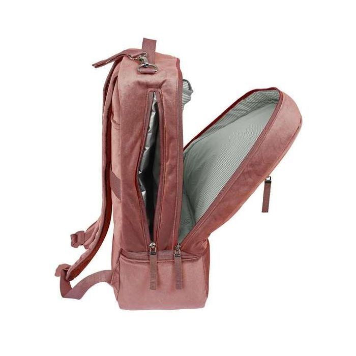 Mochila Accesorios Bebé Safta Marsala Rosa (30 x 43 x 15 cm) 3
