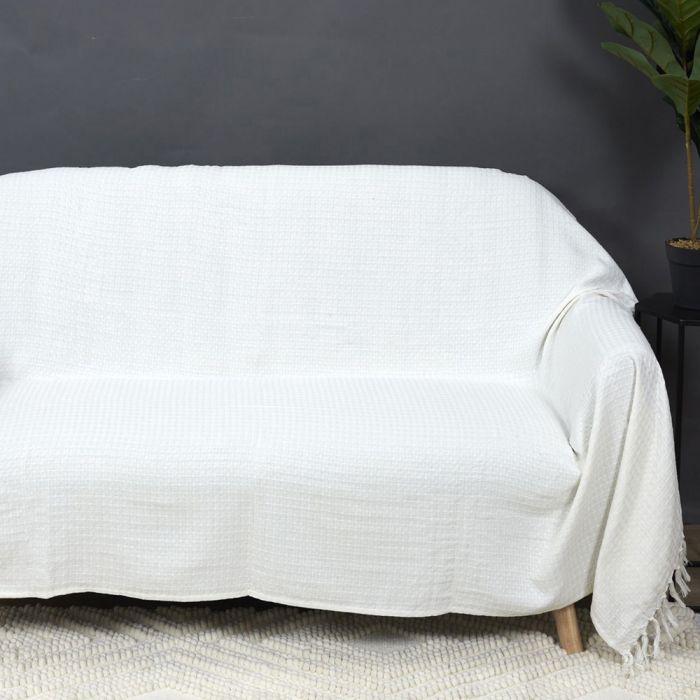 Marfil manta de sofa gofrado 170x250cm 1