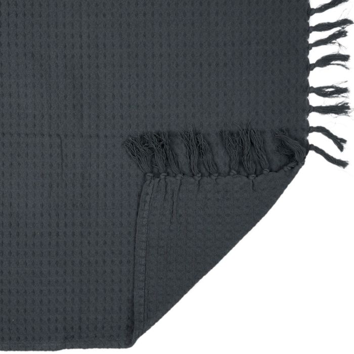 Manta de sofa gofrado 170x250cm negro 3