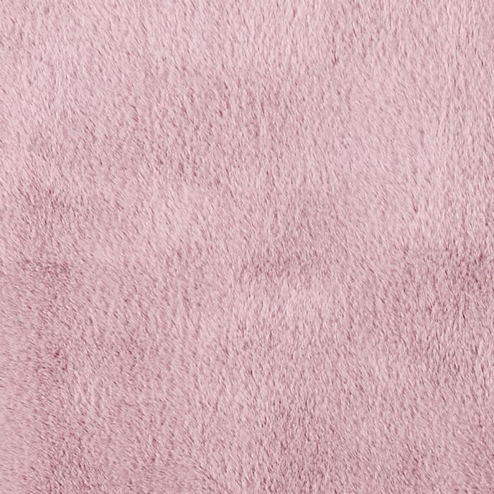 Alfombra de imitación de piel rosa fina 110x60cm 5