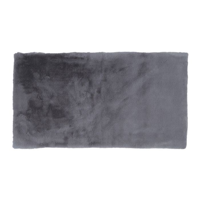 Alfombra Gris Home Deco Factory 110x60 cm