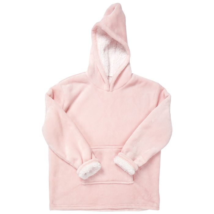 Sudadera con capucha niño rosa 2