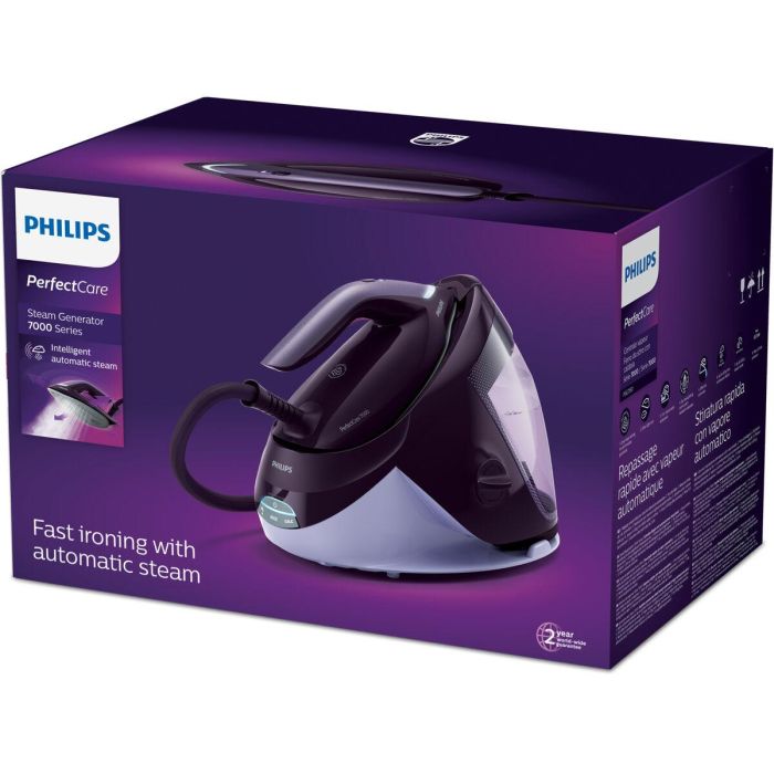 Philips PSG7150/30 Generador de Vapor Presión 8 Bares Depósito 1.8 L OptimalTEMP Morado 10