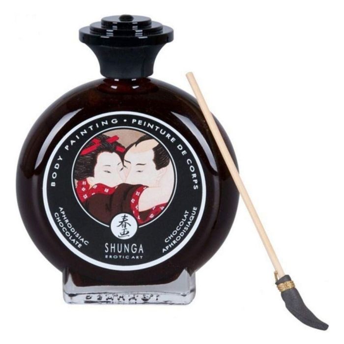 Pintura Corporal Shunga 6500_13482 Chocolate (100 ml) (100 ml) 3 Pintura Corporal Shunga 6500_13482 Chocolate (100 ml) (100 ml) 3